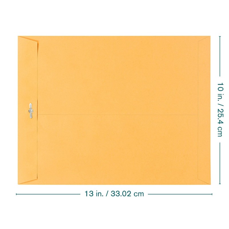 EnDoc Clasp Envelopes 10x13 Inch -15 Pack Brown Kraft 10 x 13, gallery