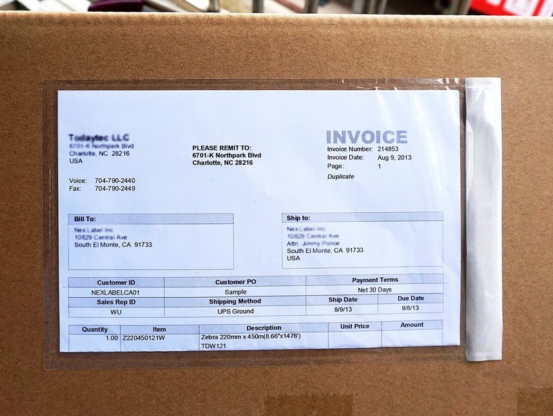Premium 6''x10'' Packing List Envelope, Tailored Size for Letter-size Paper F... gallery