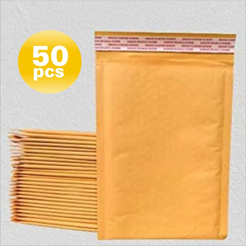 Polycyberusa® 50 #7 14.25 X 19 Kraft Bubble Mailers Padded Envelopes