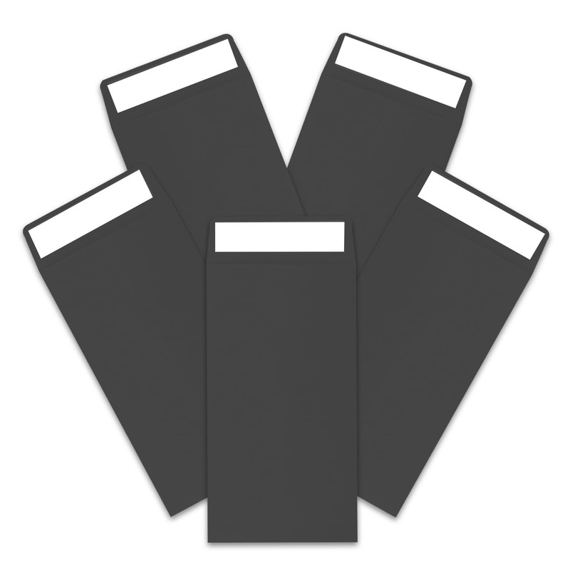 100 Pack 3.5×6.5 Inch Cash Money Envelopes for Budgets Checks Coins Tickets