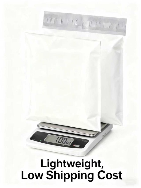 #6 14.5x19 Poly Mailers Plastic Envelopes Shipping Bags WHITE 500 Pieces gallery