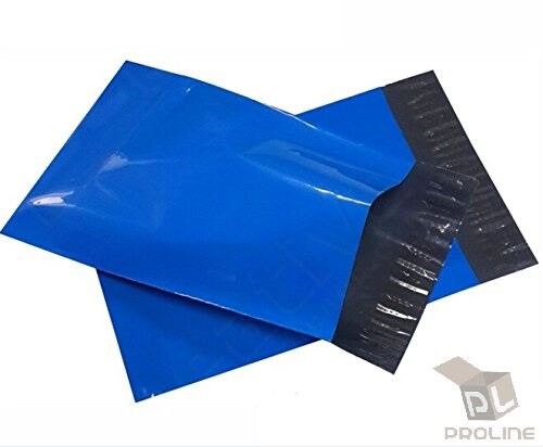 200 Blue Poly Mailers 12×16 Shipping Bags Plastic Packaging Mailing Envelope