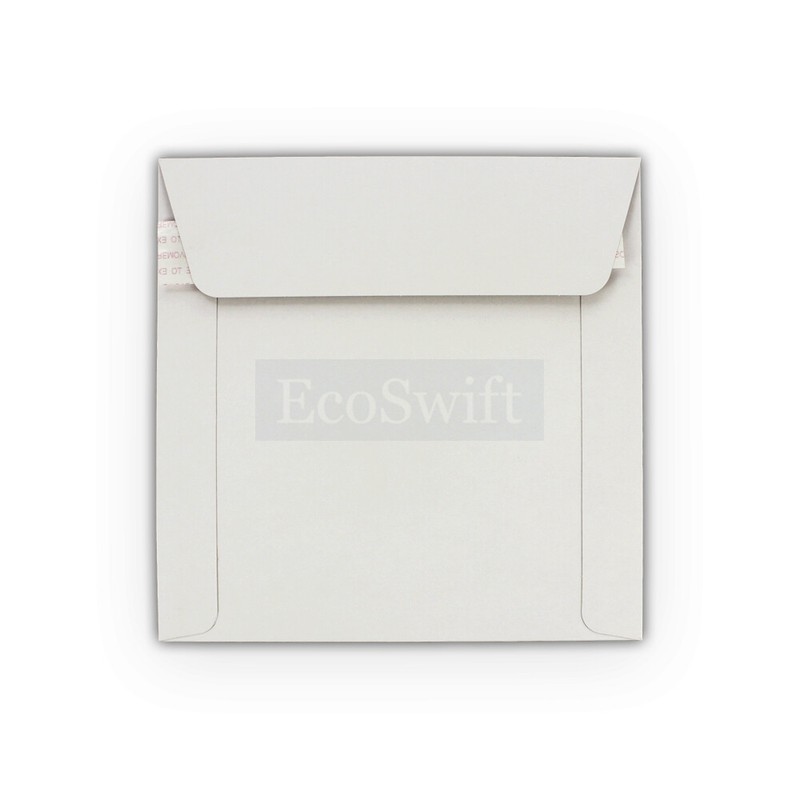 150 - 6" x 6" EcoSwift White CD/DVD Photo Ship Flats Cardboard Envelope Mailers gallery