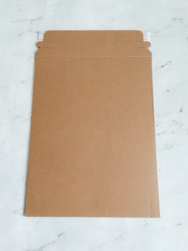 Kraft 7 x 9 Self Seal Rigid Photo Shipping Flat Cardboard Mailer 5x gallery