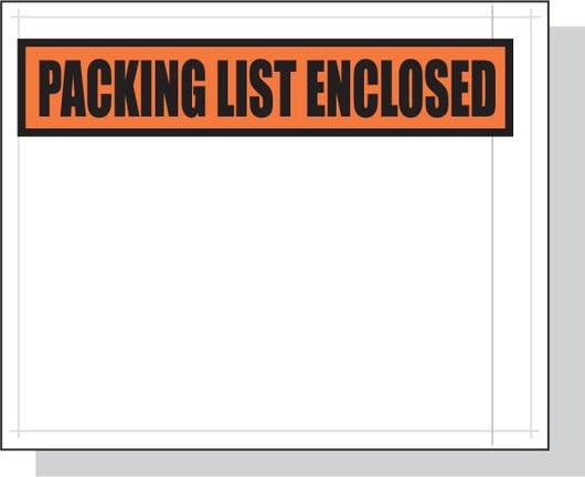 GPI - Packing List Envelopes, 5.5" x 10" Packing Slip Pouches, Clear Plastic ... gallery