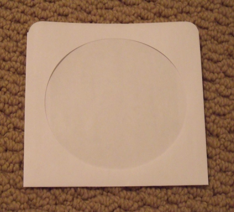 Pack of 50 PAPER CD SLEEVES with Window