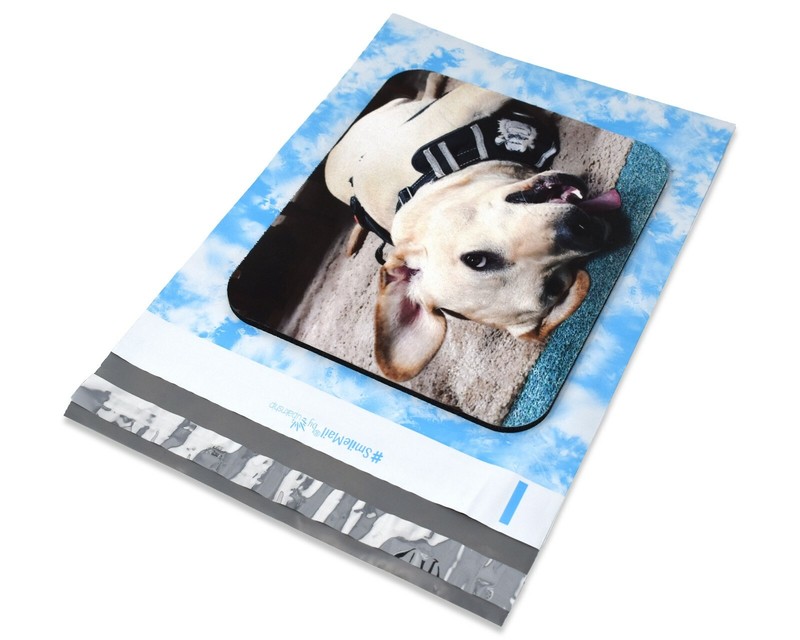 10x13, 14x17, 19x24 Sky's the Limit Clouds Poly Mailers, Shipping Mailing Bags gallery