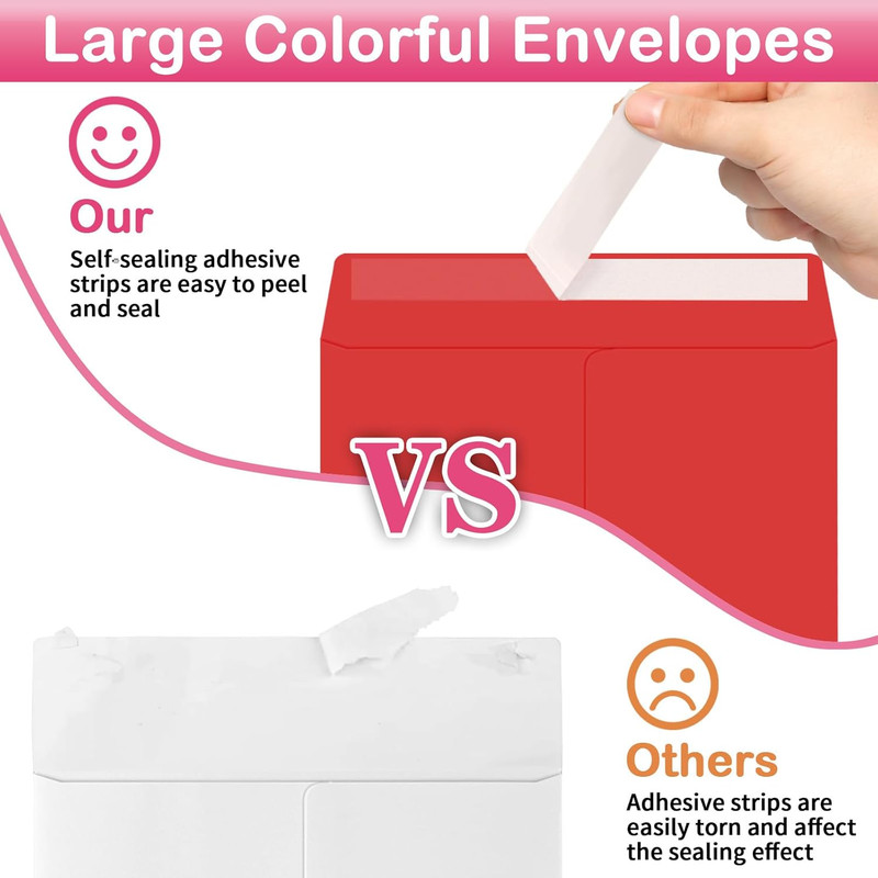 Colored 9 X 12 Envelopes, 20 Pcs Mailing Envelopes, Colorful Large Envelope, ... gallery