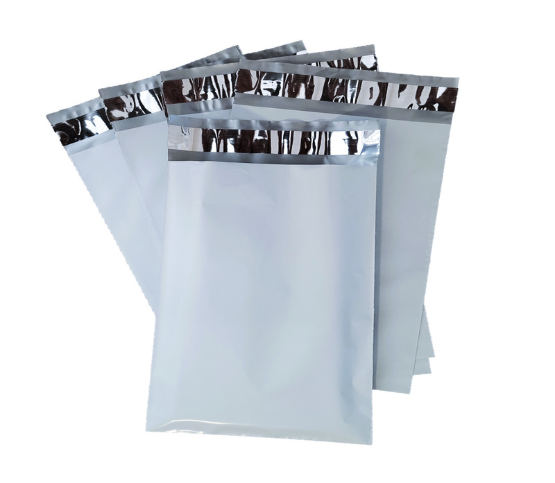 50 12×15.5 White Poly Mailers Shipping Envelopes Self Sealing Bags 2.5 MIL