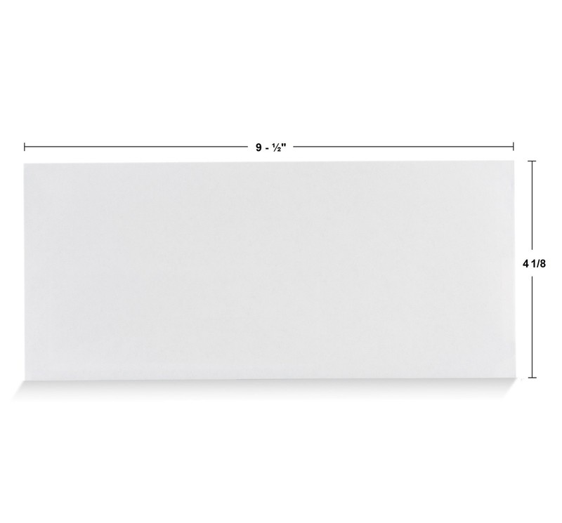 Aimoh #10 Security Self Seal Envelopes – 100 Qty |No Window, EnveGuard, 4⅛ x ... gallery