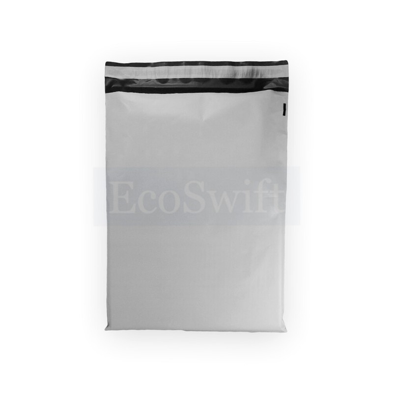 10 12x16 EcoSwift White Poly Mailers Shipping Envelopes Self Sealing Bags 1.7MIL gallery