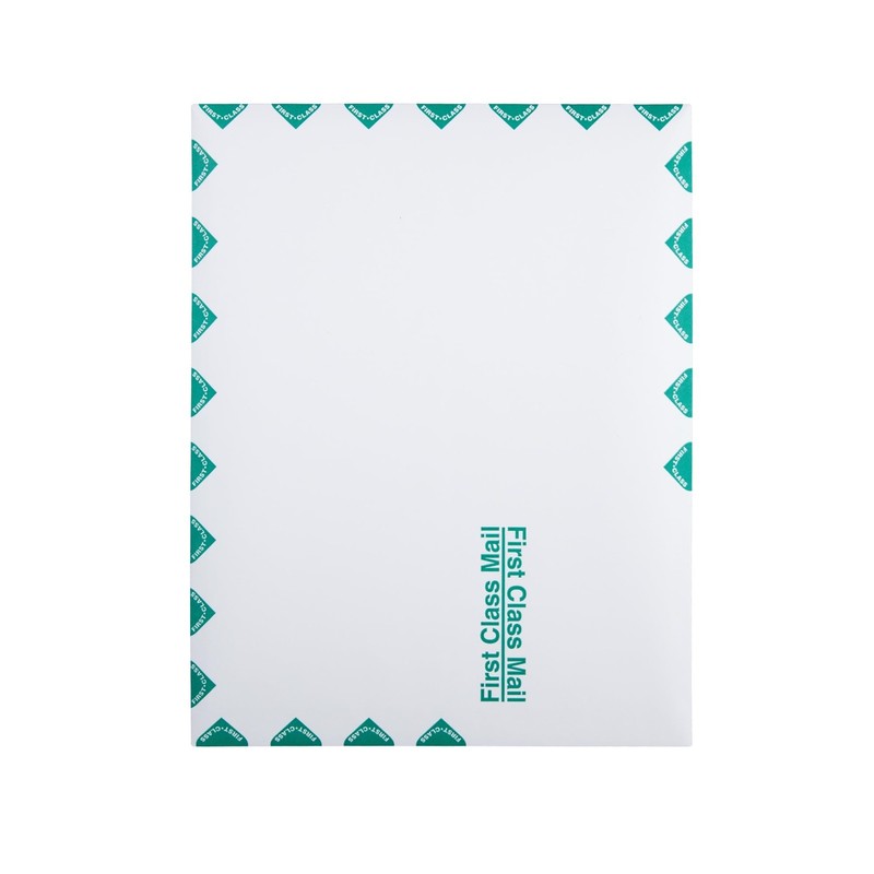 10 x 13 First Class Catalog Envelopes, First Class Border, Redi-Strip Self-Seal