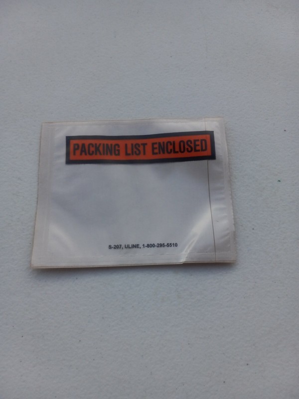 ULine Packing List Enclosed Envelopes 4 1/2″ x 5 1/2″, 100 Pieces, Self Adhesive