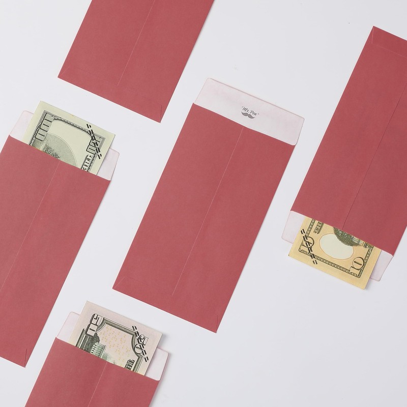 100 Pack 4x7Inch Money Envelopes for Cash Saving Budgeting Check Gifts gallery