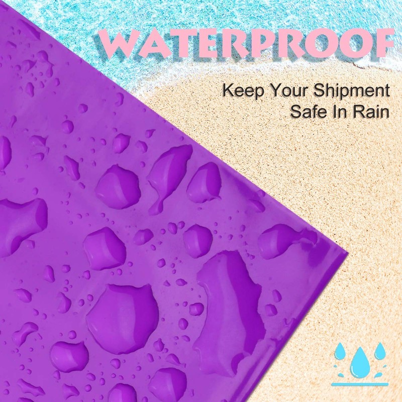 Poly Mailers 9x12 Inch Purple 200 Pack Bags #3 Strong Mailing Envelopes Bouti... gallery