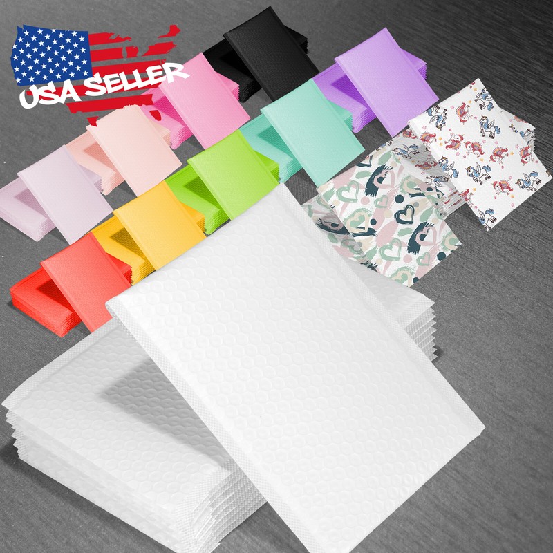 6″x9″ PO Poly Bubble Mailers Shipping Mailing Padded Bags Envelopes