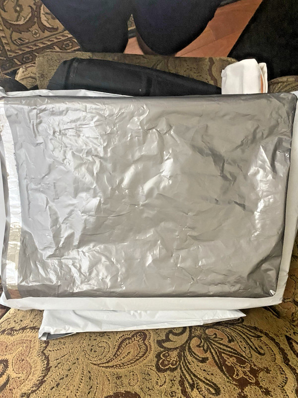 USPS POLY ENVELOPES 50 BRAND NEW SILVER INSIDE 14x17 POLY MAILERS SHIPPING BAGS gallery