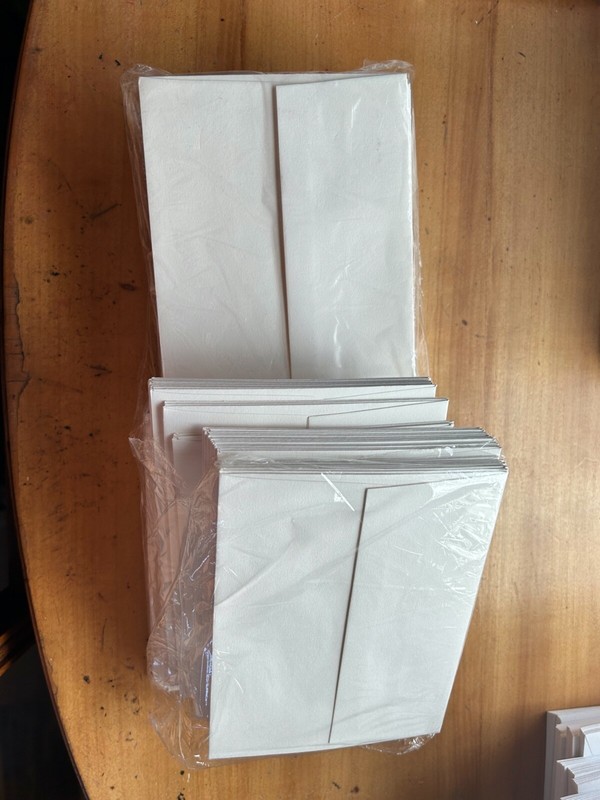 ivory 4.38 x 5.75 invitation or card envelopes