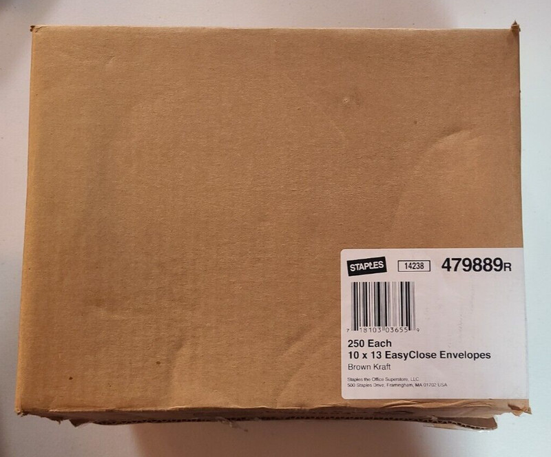 250 Pack Brown Envelopes Self Seal 10×13 Large Kraft Catalog Magazine Envelopes