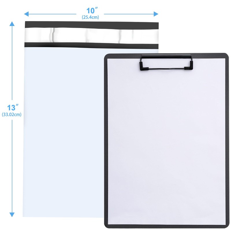 Poly Mailers 10x13 Inch 200 Pcs White Shipping Bags Mailing Envelopes with Se... gallery
