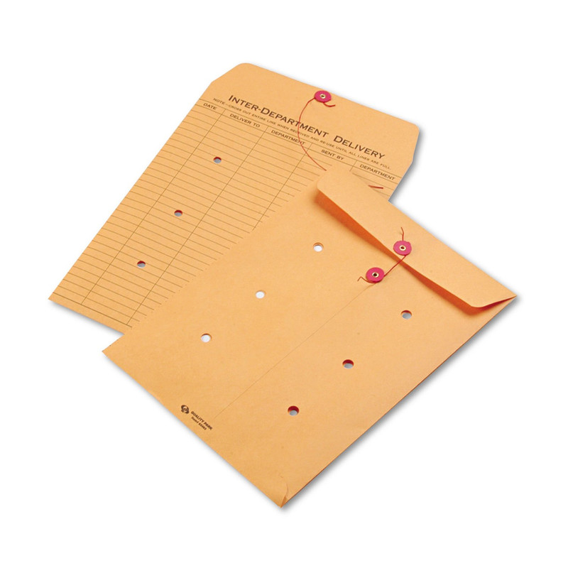 9 X 12 Interoffice Envelopes, 1 Pack, Inter Office Routing Envelopes with String
