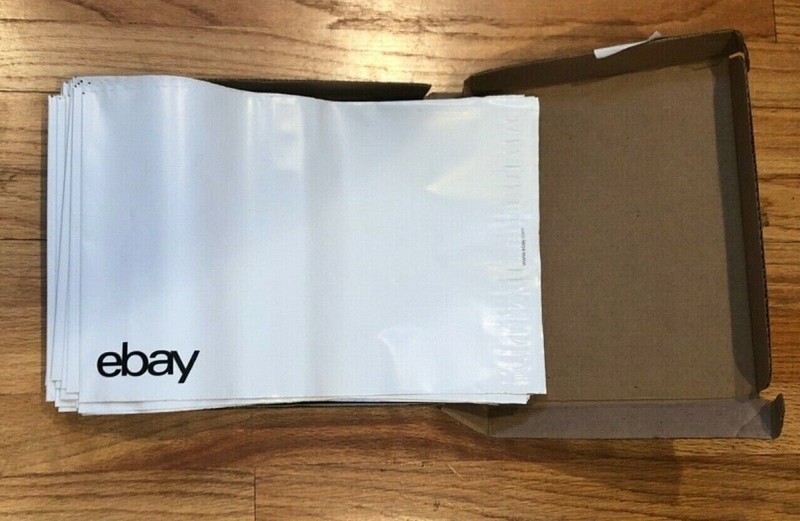 6.25″ x 8.5″ Polymailer (No padding) – Black Logo New Sealed Box