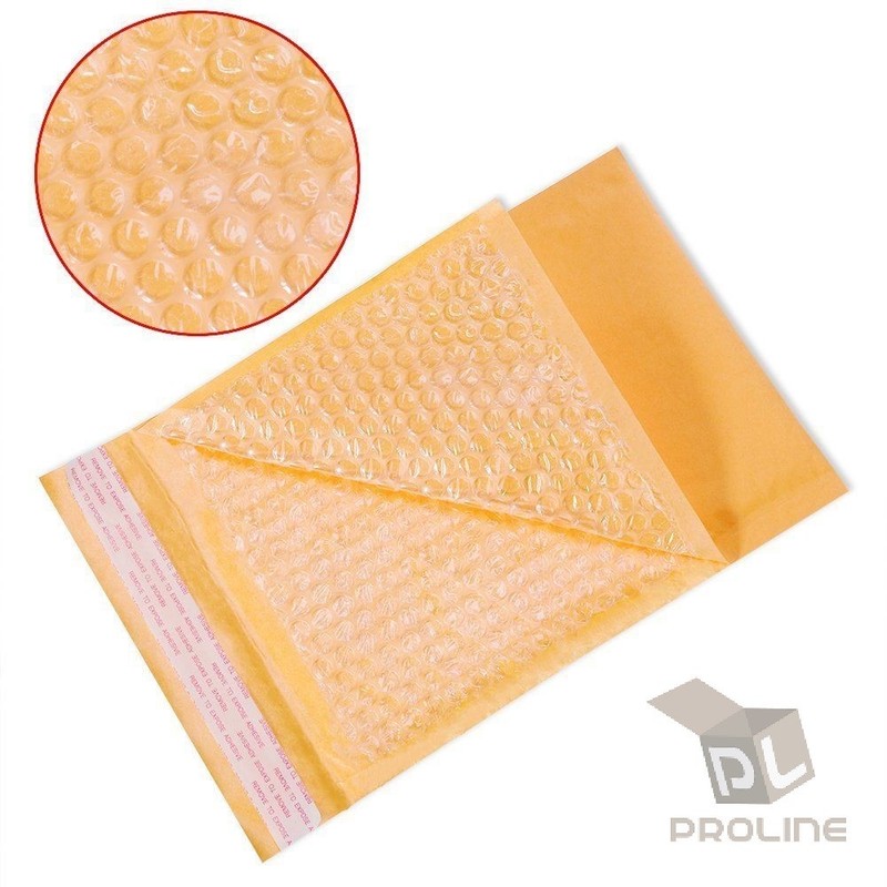 Any Color Kraft Bubble Mailers Shipping Mailing Padded Bags Envelopes Self-Seal gallery
