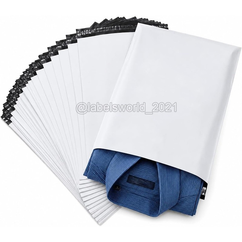 100 Poly Mailers Shipping Bags Envelopes Packaging Premium Bag 9×12 10×13 14×17