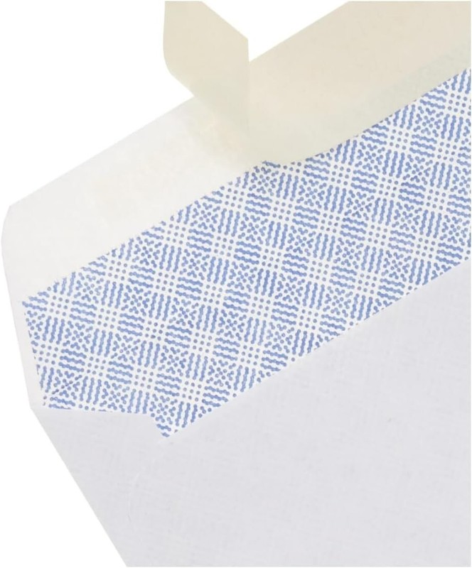 500-Pack Security-Tinted Self-Seal Business Envelopes with Left Window, White gallery