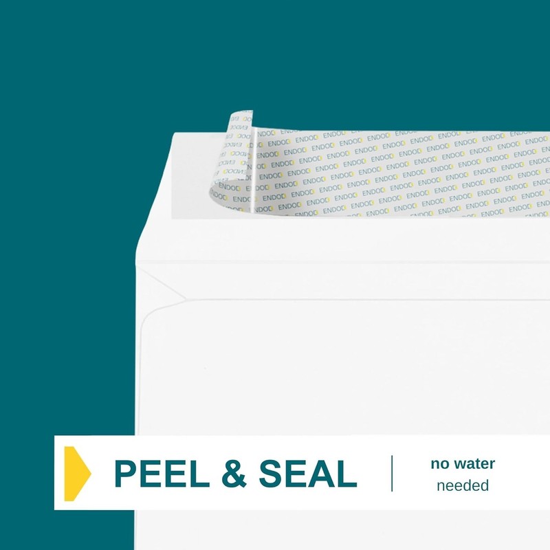 6x9 Booklet Envelopes 50 Pack White Self Seal Open Side Mailers gallery