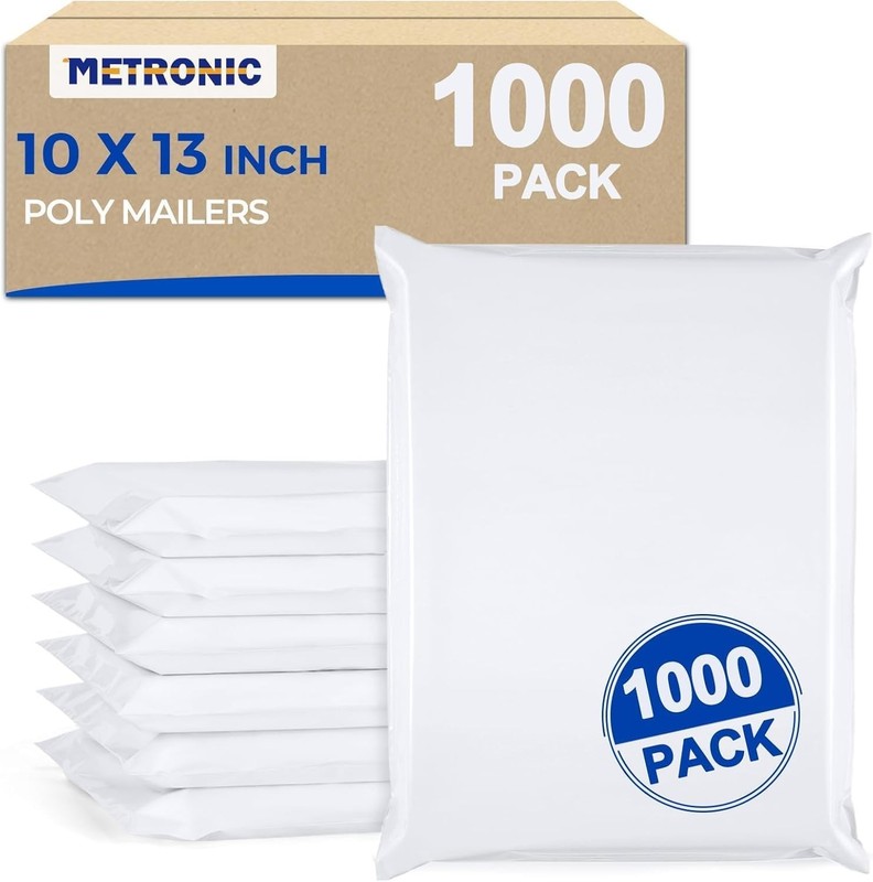 Confidential Shipping Bags 10x13, 1000 Pack Waterproof Self-Sealing Envelopes gallery