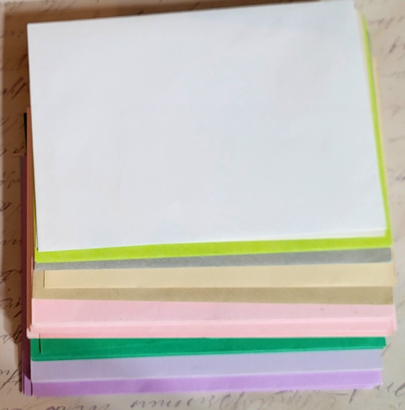 7.25" x 5.25" A7 Vintage Unused White And Color Envelopes Lots Of 50 gallery