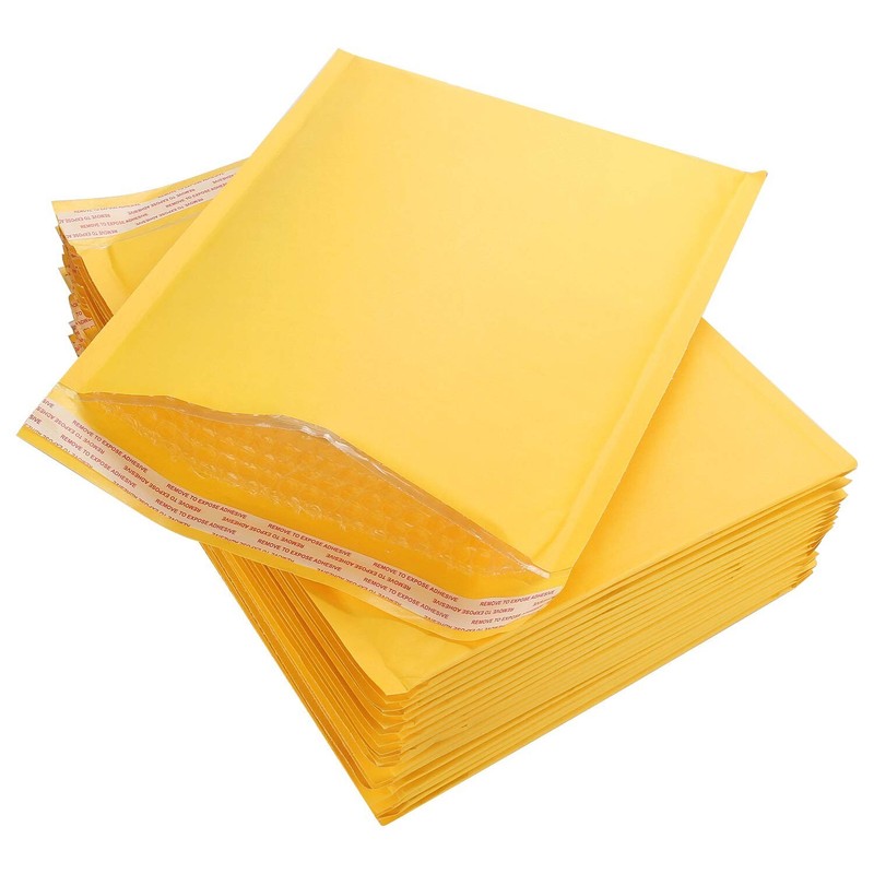 Bubble Mailers 10×13 Inch – 25 Pack Mailing Envelopes Bubble Padded – Self Se…