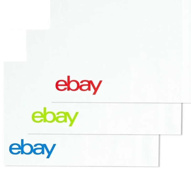 100 pcs Ebay Brand 9" x 11.5" Plastic Bag w/Logo, Polymailer, No padding,New