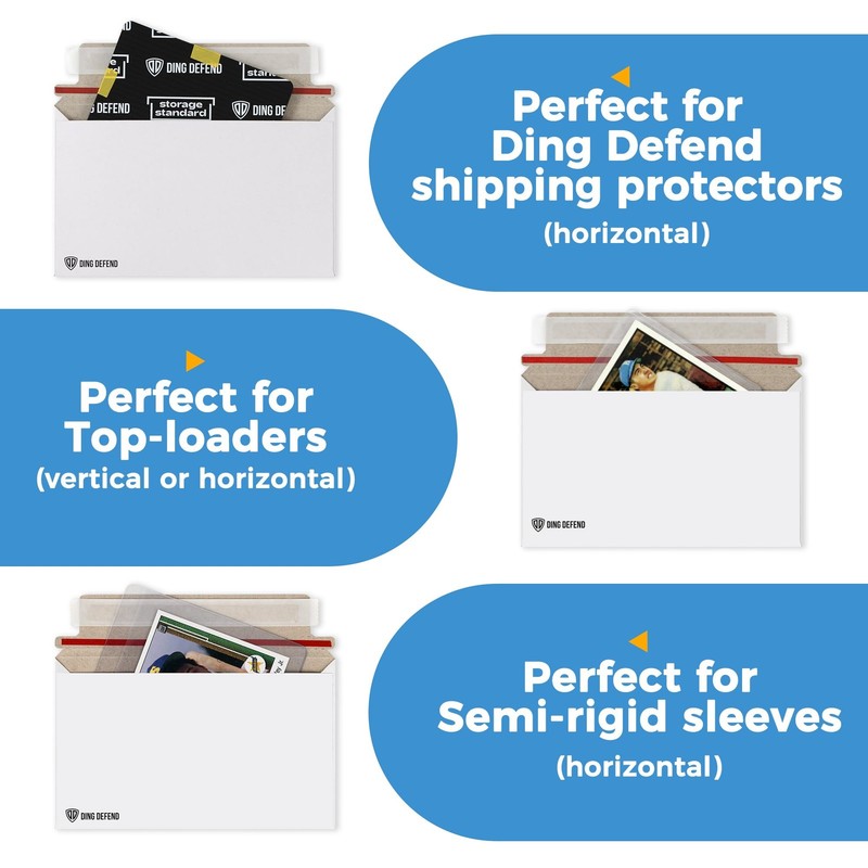 110Pack Card Shipping Envelopes 7 x 4.35 Inches Trading Cards SelfAdhesive M... gallery