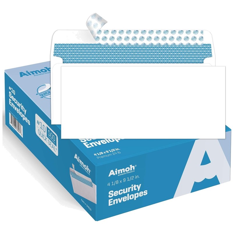 Ultra Strong Security Tint Envelopes, 500