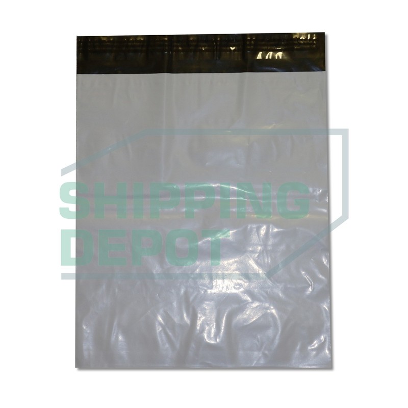 50 14x17 White Poly Mailers Bag Self Seal Shipping 14" x 17" 2 MIL gallery