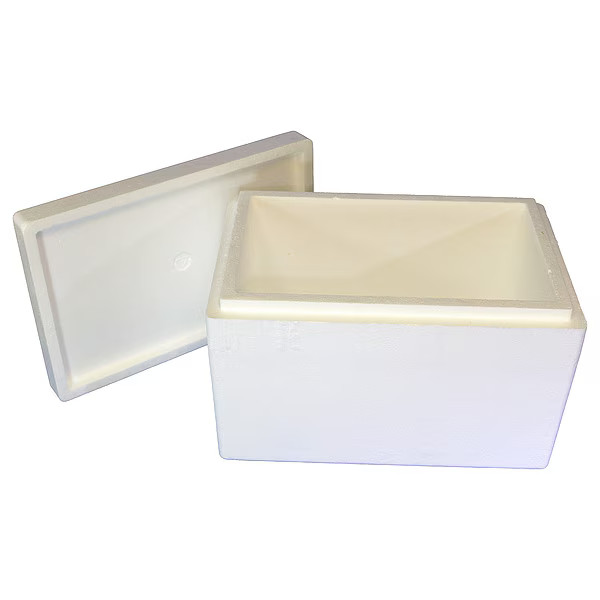 Polar Tech Industries Insulated Shipping Bio Foam & Carton, 1-5 Day 53XM44 Polar