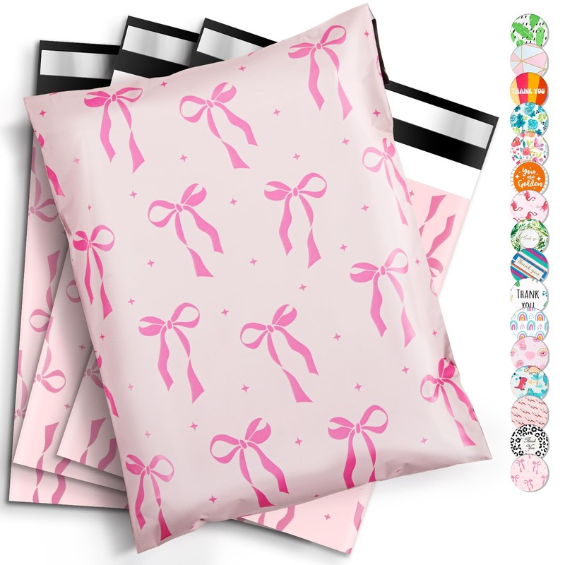 100 PCS Large Poly Mailers 14.5×19 Inch Shipping Bags Self Seal Envelopes