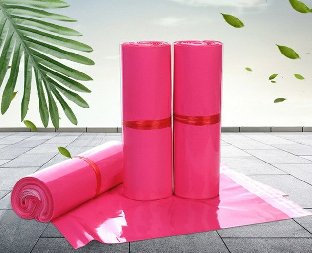 200 6x9 PINK Poly Mailers Shipping Envelopes Couture Boutique Quality Bags gallery