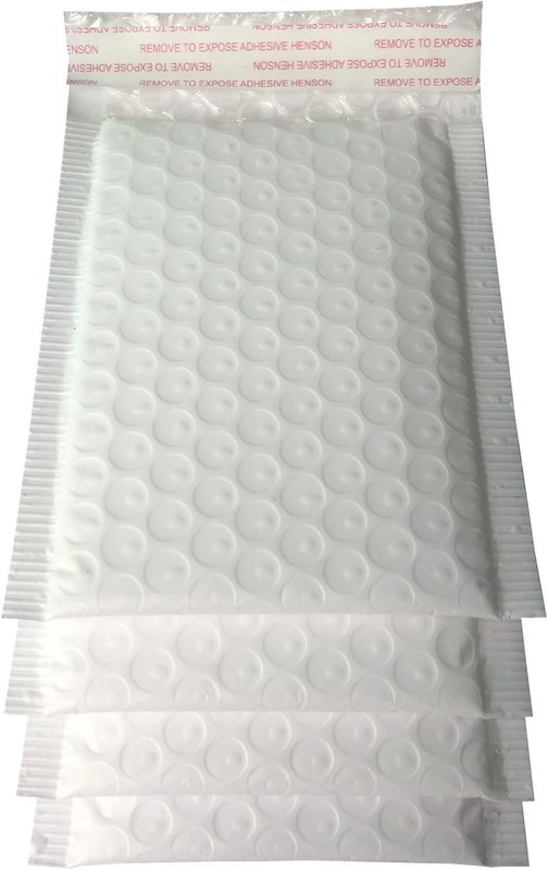 5x7 Inch White Poly Bubble Mailers Padded Envelopes Self-Sealing Shipping Bag... gallery
