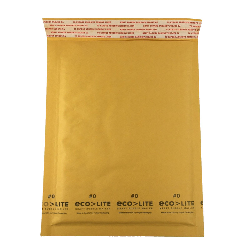 30 Kraft #0 Bubble Mailers Padded Shipping Protection Envelopes Made in USA