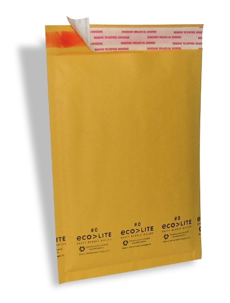 250 #0 6.5×10 Ecolite Kraft Bubble Mailers Padded Envelopes CD DVD – TheBoxery