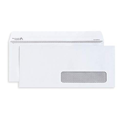 500 Self-Seal Number 10 Window Envelopes - Security Lining for Invoices & Docume gallery