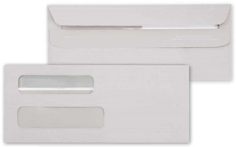 5027 Double Window Envelope Self Seal 8 5/8 x 3 5/8″ QTY 250
