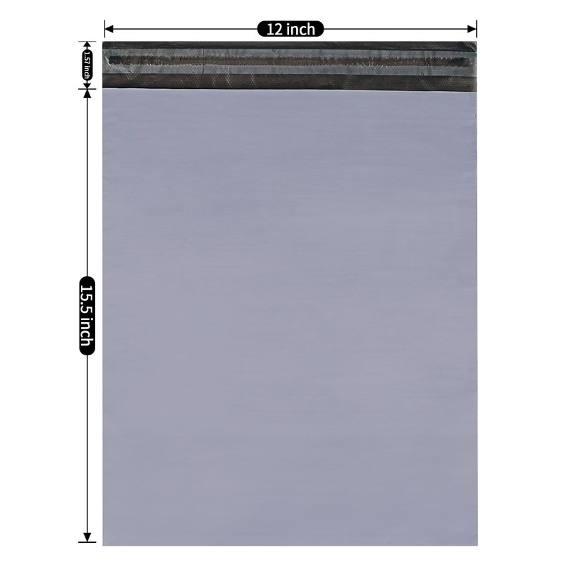 Dasen 200Pc Poly Mailers 12X15.5 Inchesshipping Envelopes Self Seal Mailers gallery
