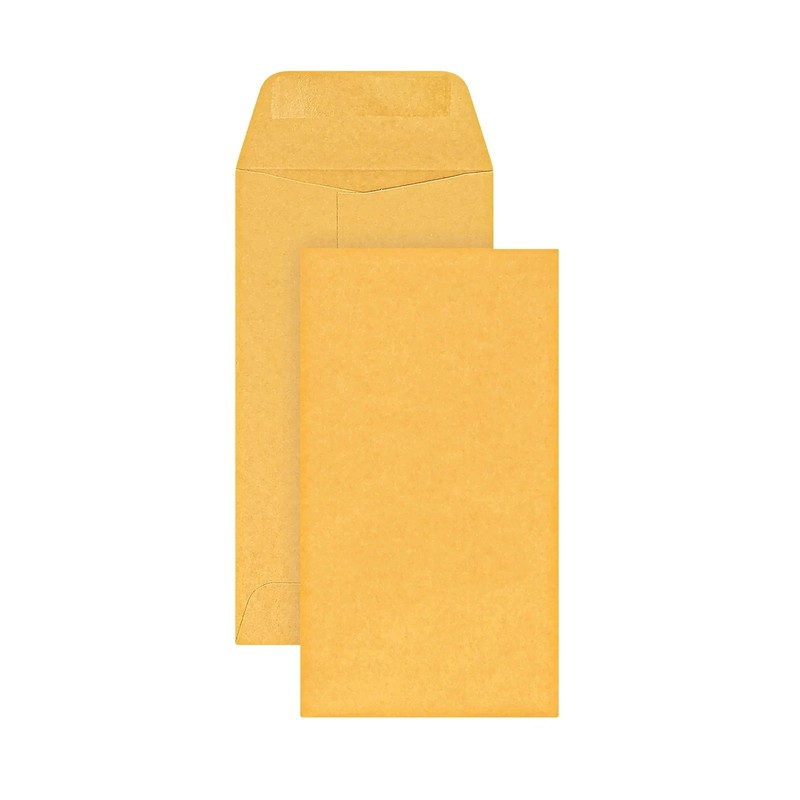 6.5'' x 3.5'' #7 ENVELOPE - SMALL PARTS - COIN - SEEDS STAMPS - 100 COUNT gallery