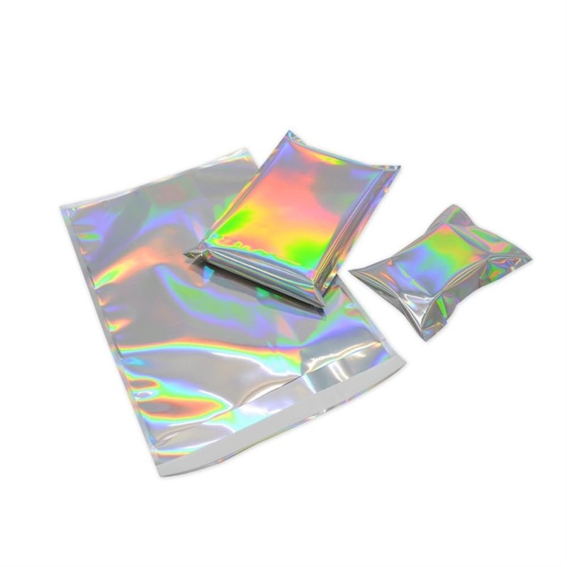 6.59 Inch Holographic Metallic Poly Mailers Shipping Envelopes Bags 100 PCS