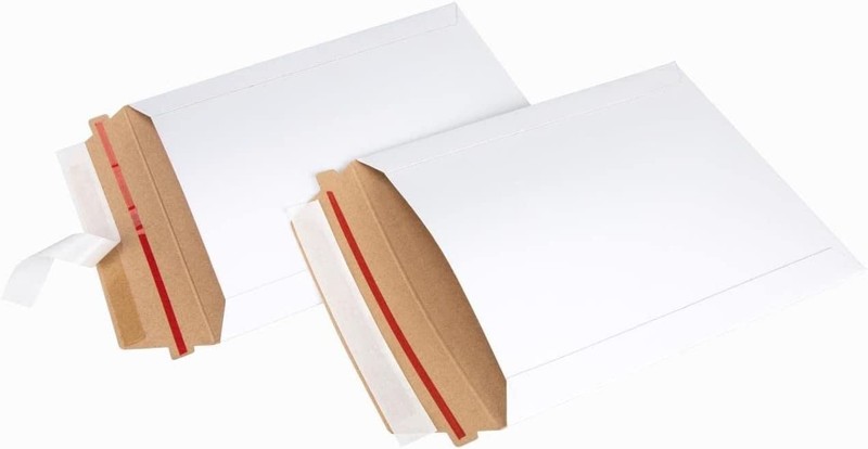 ProLine 6 x 8 self seal rigid photo shipping flats cardboard envelope mailer …