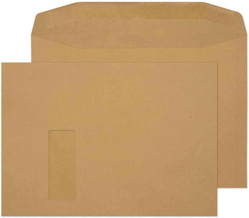 Purely Everyday C4 229 X 324 Mm 100 Gsm Gummed Mailer Window Envelopes (2710) Ma